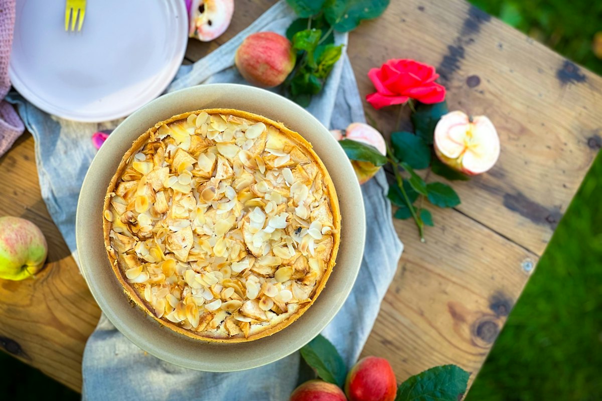 Apfelkuchen vom Blech