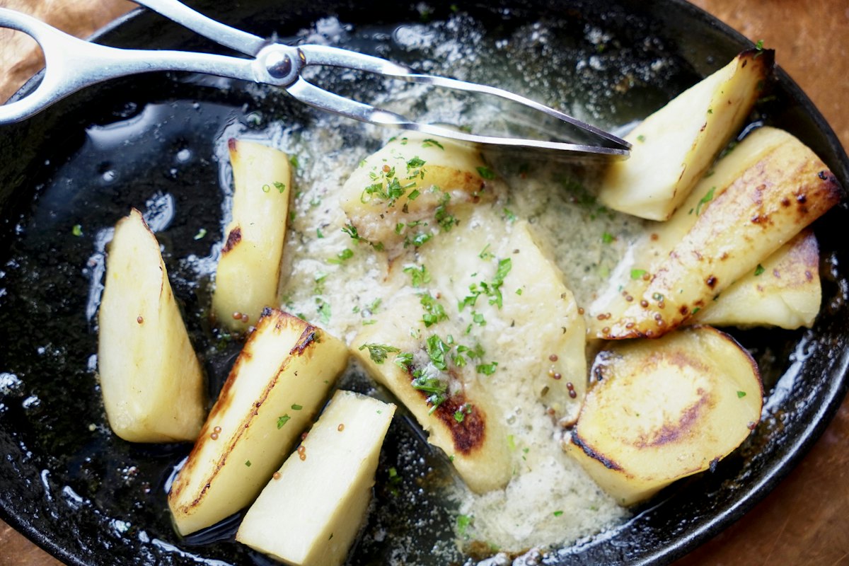 Ofengemüse mit Kräuterquark